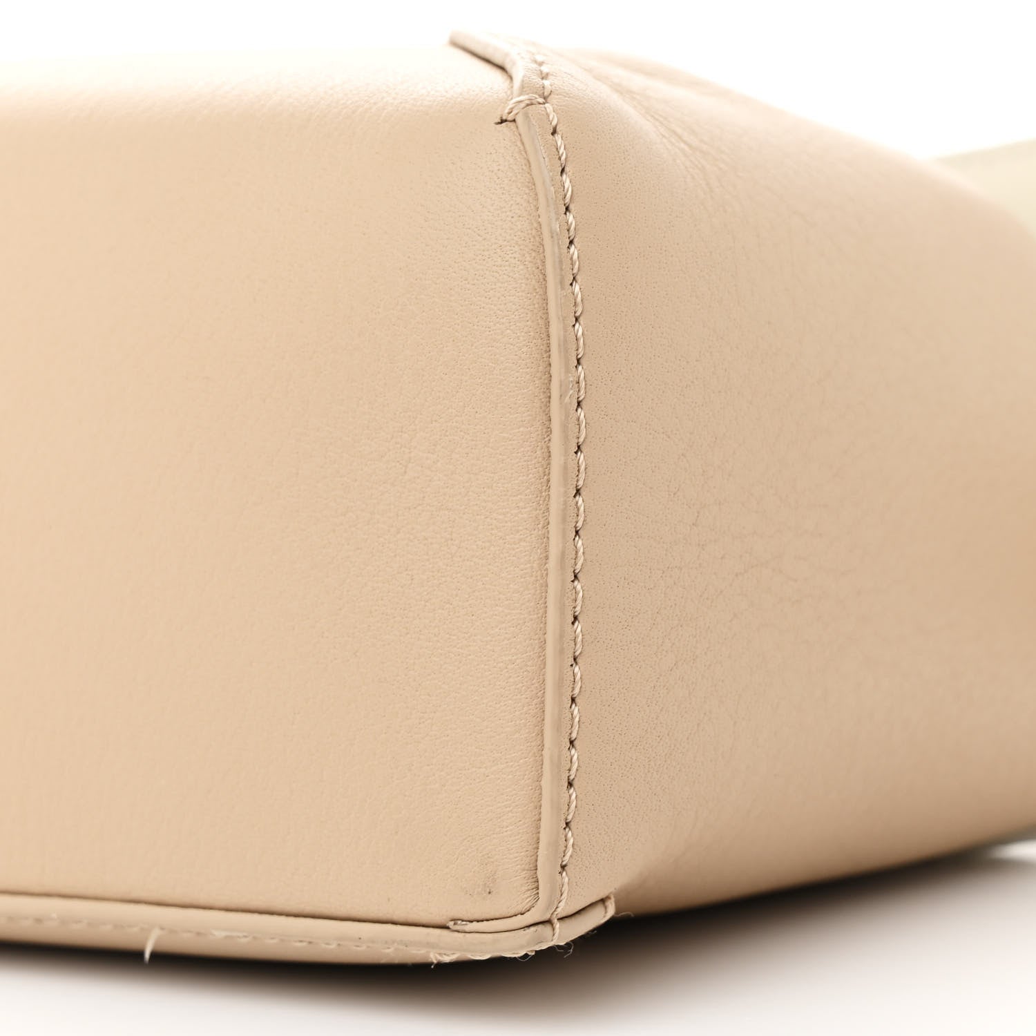 Loewe Calfskin Mini Puzzle Edge Bag Soft White Paper Craft 10 of 11