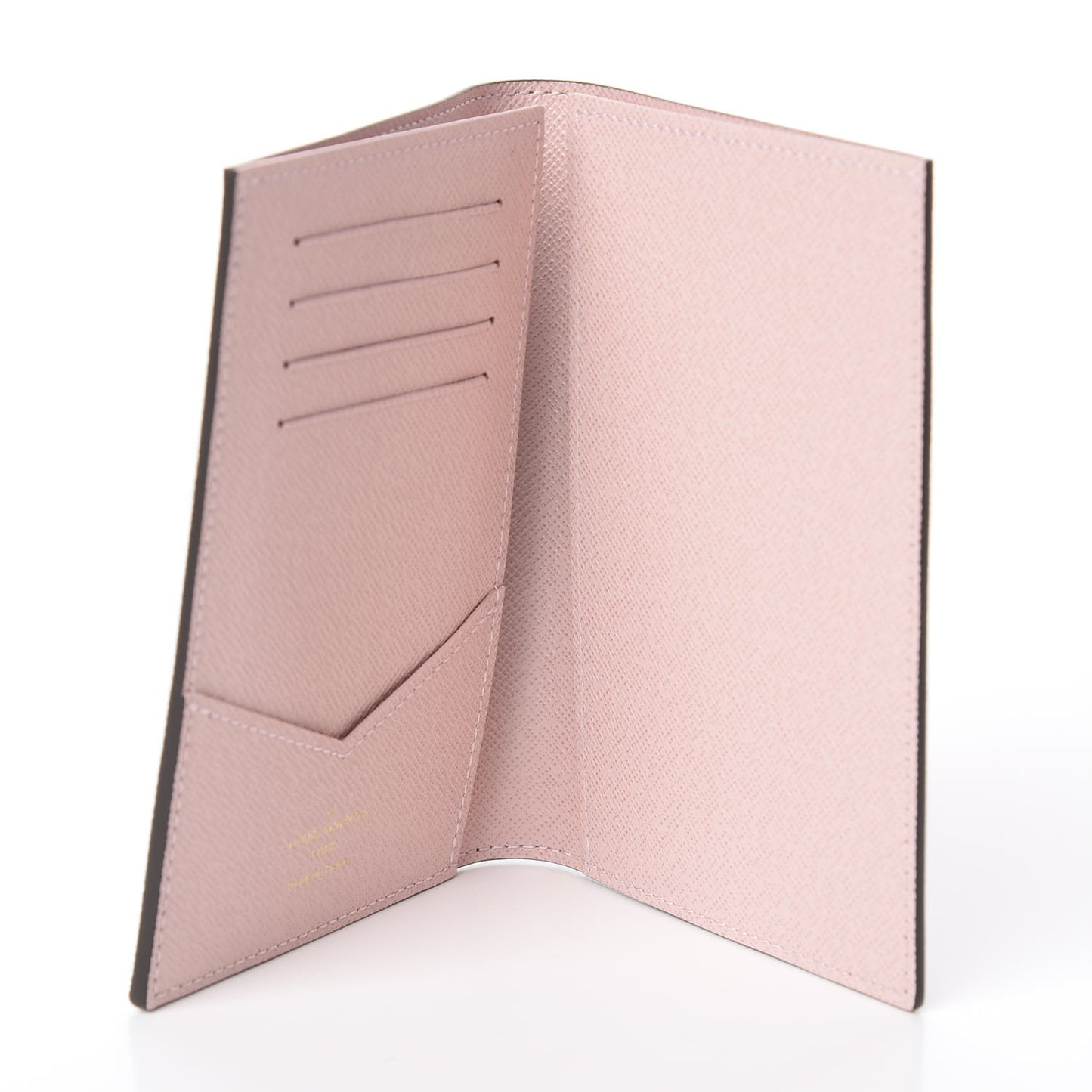 Monogram 2020 Christmas Animation Big Wheel Passport Cover Rose Ballerine