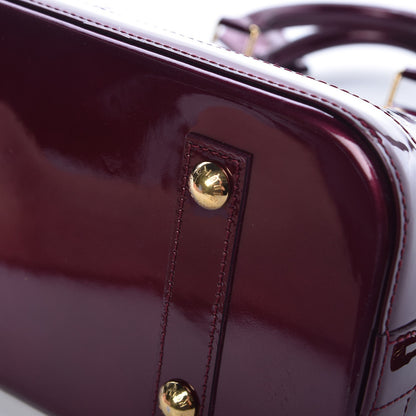 Louis Vuitton Vernis Alma PM Rouge Fauviste 15 of 15