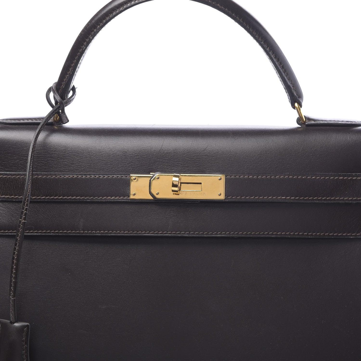 Hermes Box Kelly Sellier 32 Chocolate 11 of 21