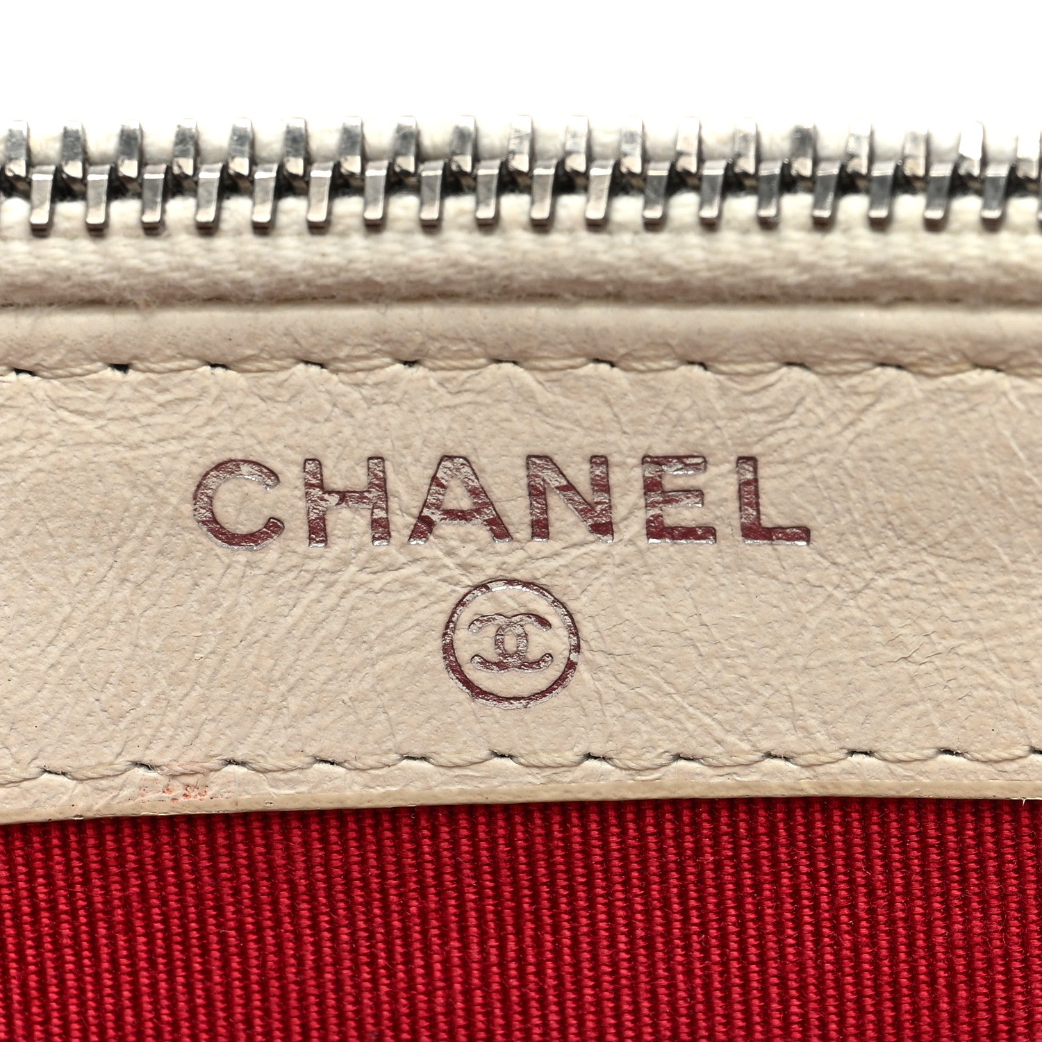 Chanel Aged Calfskin Quilted Small Gabrielle Clutch With Chain White Black 8 of 13