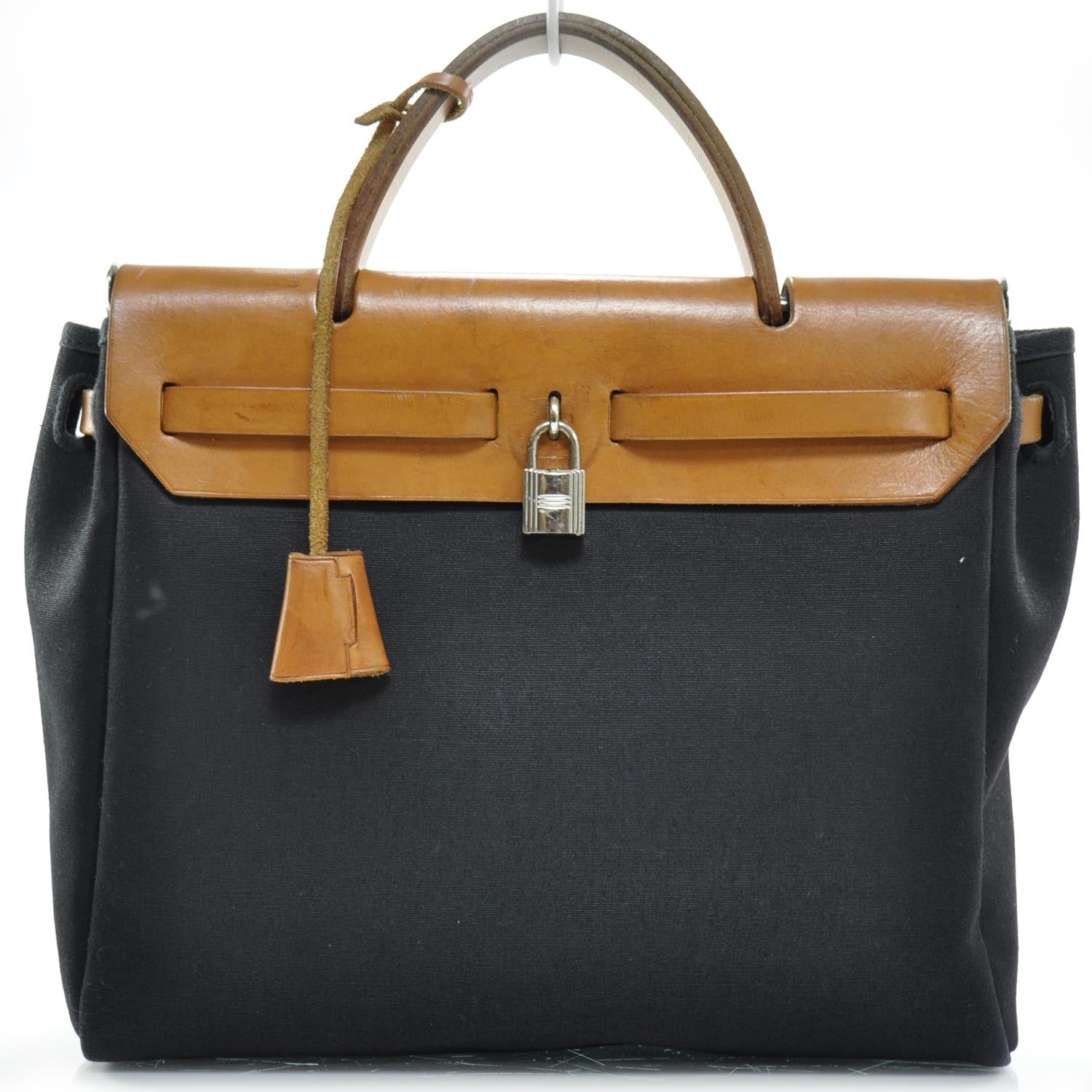 Hermes Toile HERBAG PM Black 4 of 10