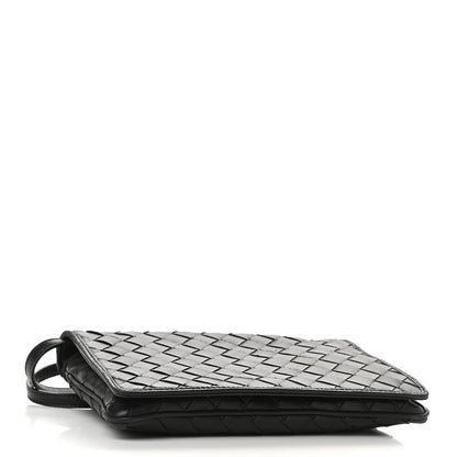 Bottega Veneta Nappa Intrecciato Flap Crossbody Black 4 of 9