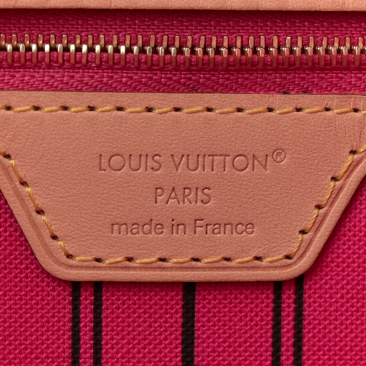 Monogram Inside Out Neverfull Bandouliere MM Rose Pondichery