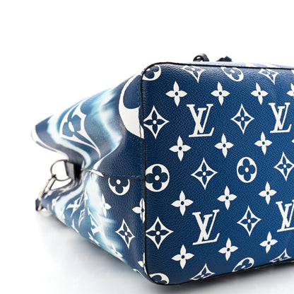 Louis Vuitton Monogram Escale Neonoe MM Blue 9 of 13