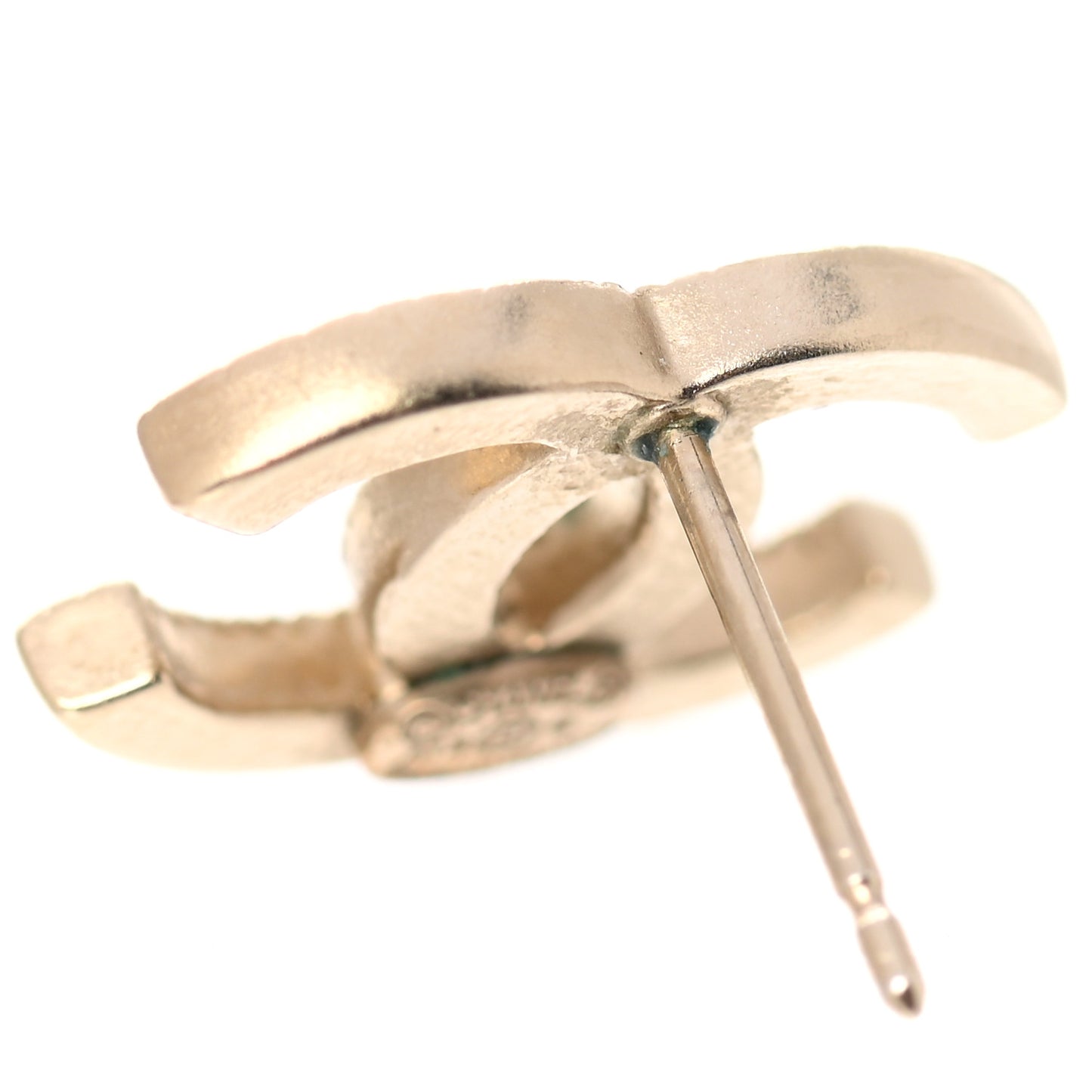 Crystal CC Earrings Gold