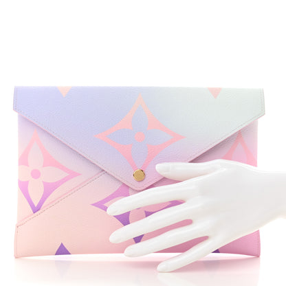 Louis Vuitton Monogram Giant Spring In The City Large Kirigami Pochette Sunrise Pastel 2 of 9
