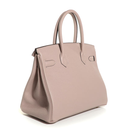 Hermes Taurillon Clemence Birkin 30 Glycine 3 of 23