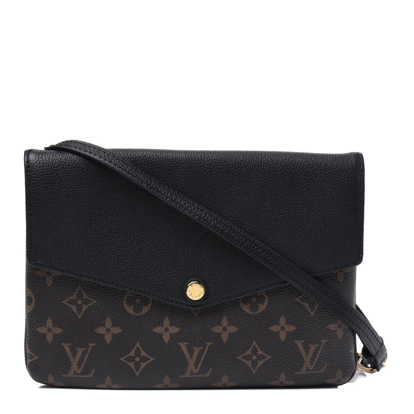 Monogram Twice Pochette Black