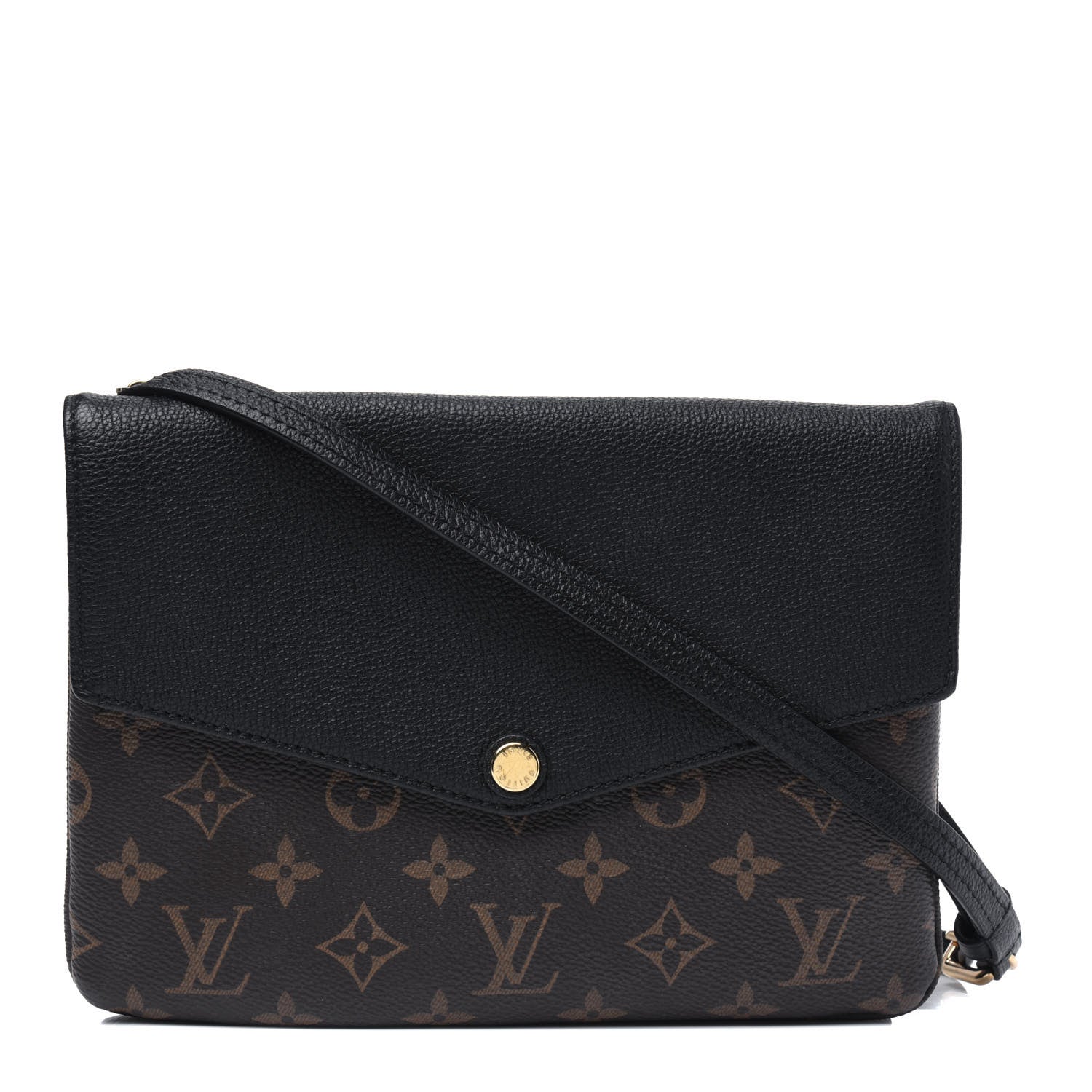 Louis Vuitton Monogram Twice Pochette Black 1 of 19