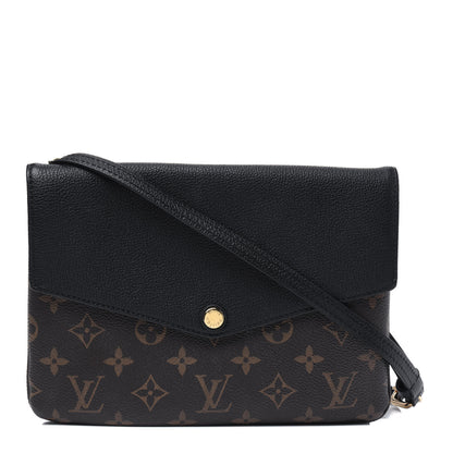 Louis Vuitton Monogram Twice Pochette Black 1 of 19