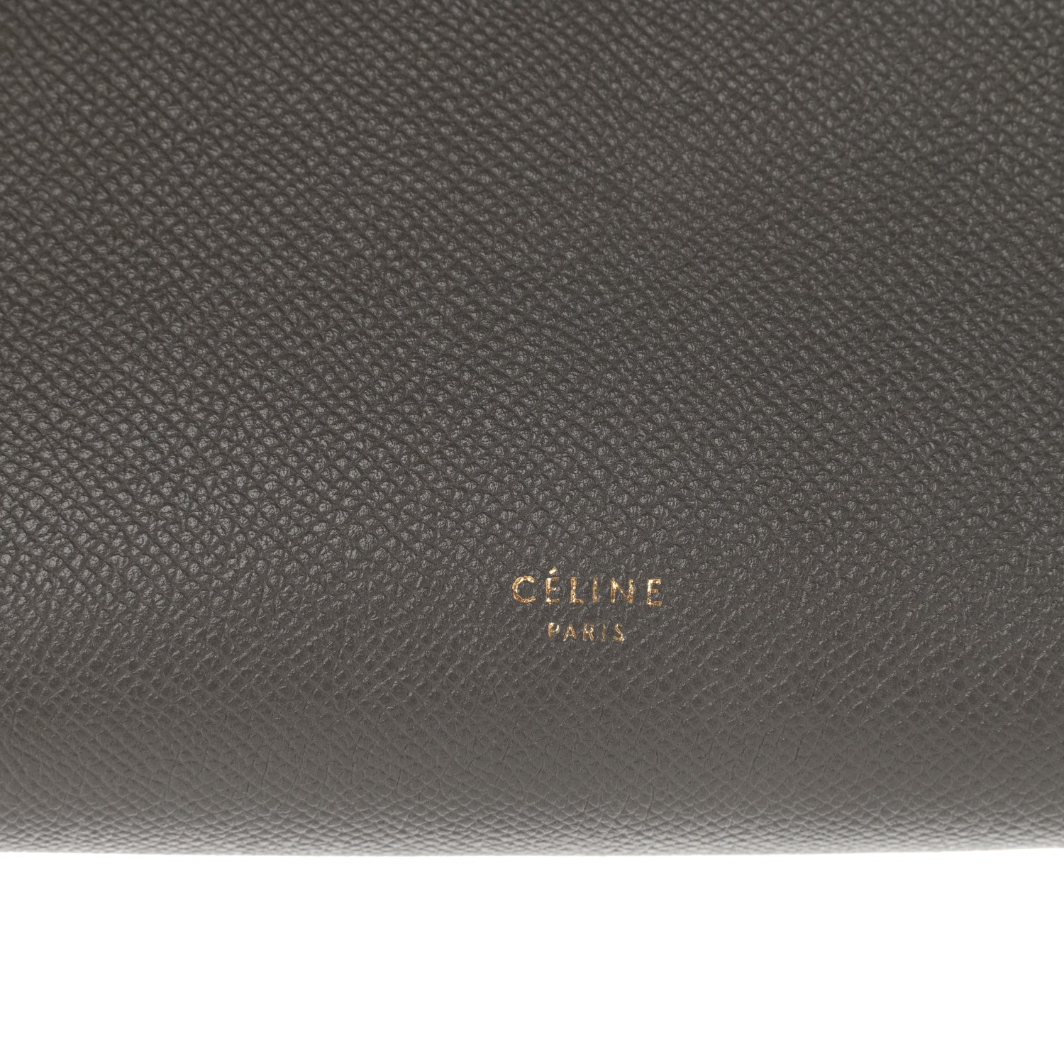 Celine Grained Calfskin Micro Belt Bag Grey 5 of 10