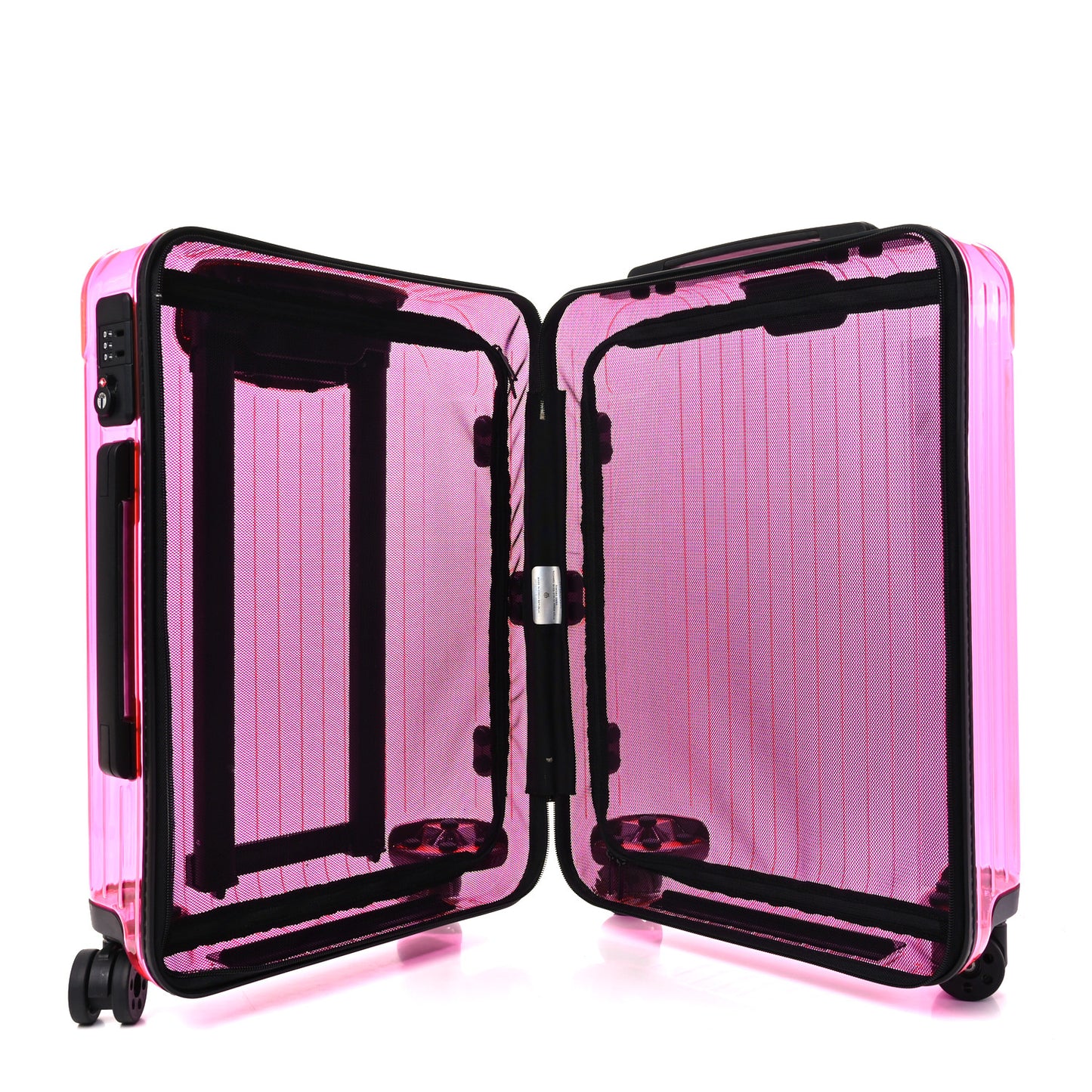 Transparent Polycarbonate Essential Cabin Neon Pink