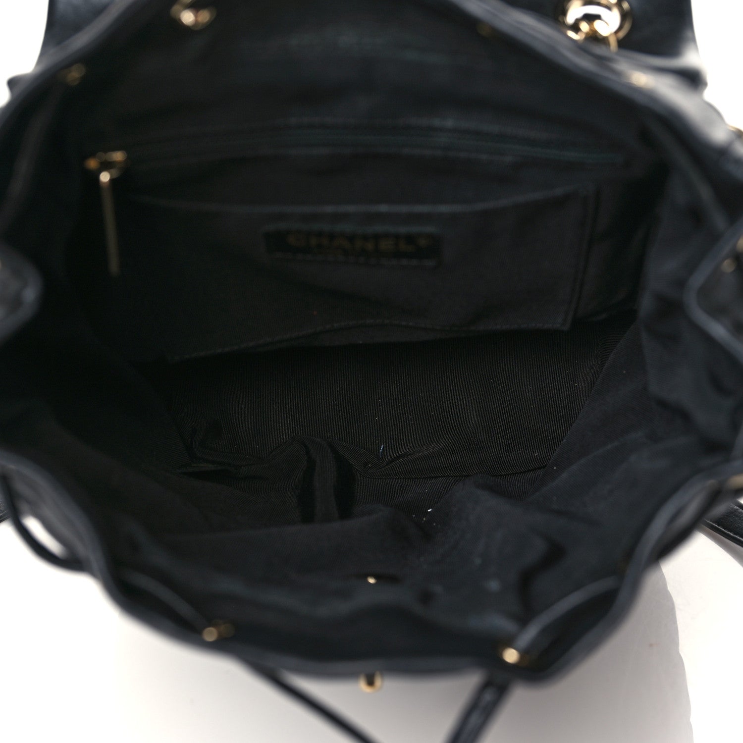 Chanel Lambskin Quilted Small Urban Spirit Backpack Black 13 of 28
