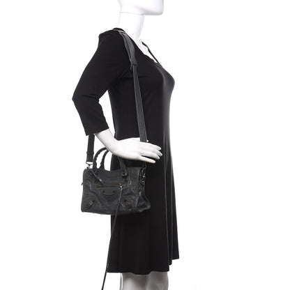 Balenciaga Agneau Classic Hardware Mini City Gris Fossile 2 of 11
