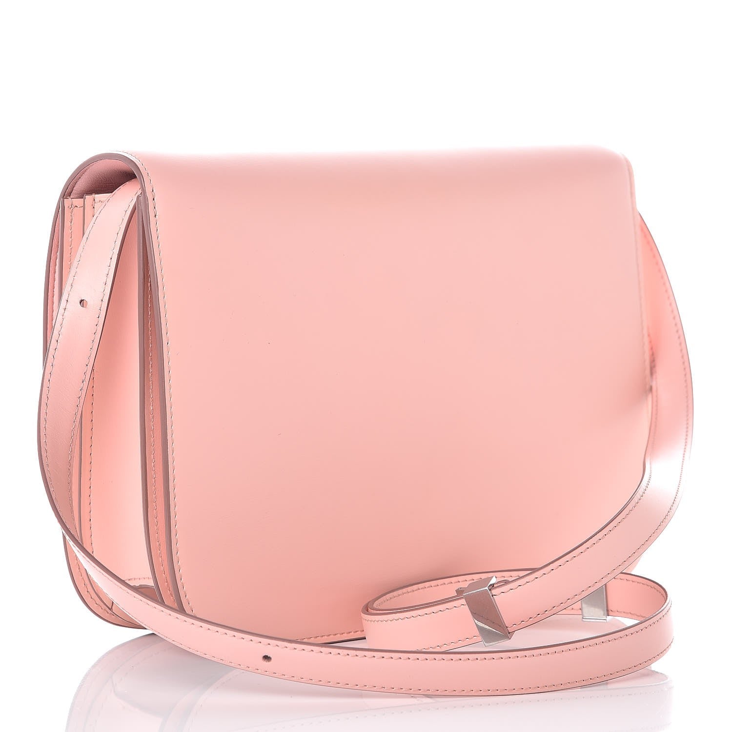 Celine Box Calfskin Medium Classic Box Flap Bag Blush 3 of 7