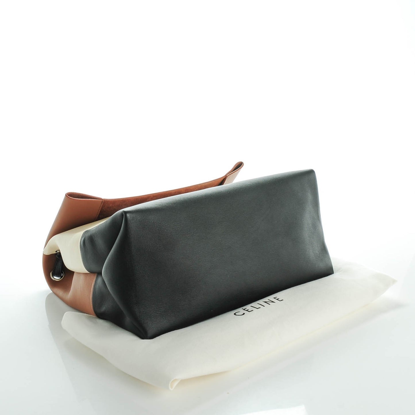Calfskin All Soft Shoulder Bag Tan