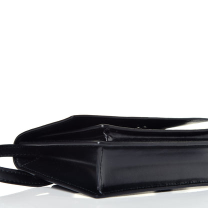 Balenciaga Shiny Box Calfskin Monochrome XS Sharp Belt Bag Black 7 of 8