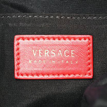 Versace Nappa Quilted Medusa Bucket Bag Red 6 of 9