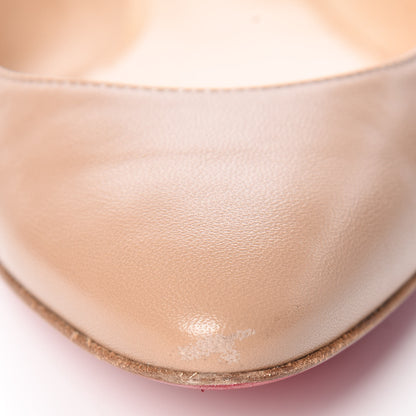 Christian Louboutin Nappa Eloise Flats 37 Nude 17 of 18