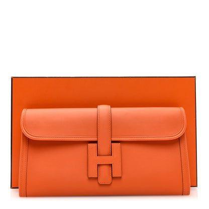 Hermes Swift Jige Elan 29 Clutch Orange 7 of 7