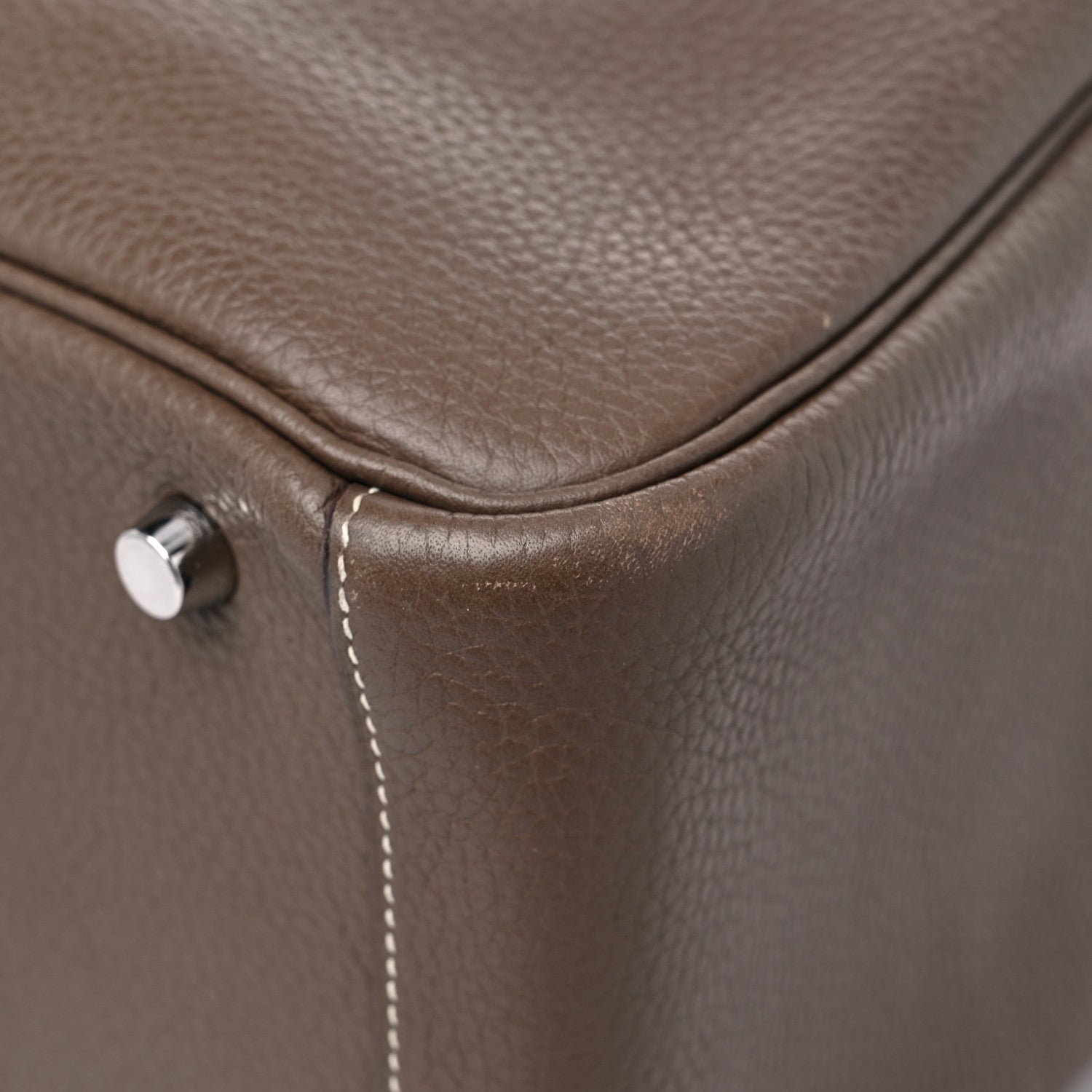 Hermes Taurillon Clemence Lindy 30 Etoupe 9 of 14
