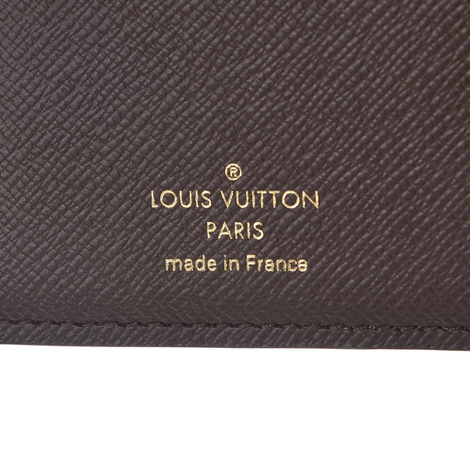 Louis Vuitton Damier Ebene Normandy Compact Wallet Black 6 of 7