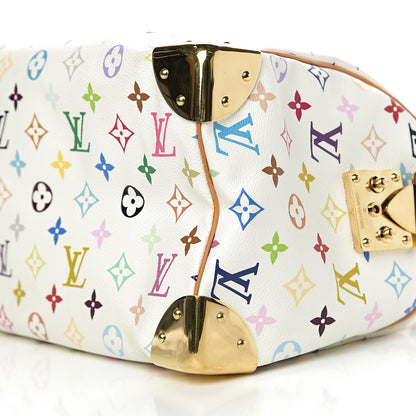 Louis Vuitton Monogram Multicolor Speedy 30 White 7 of 8