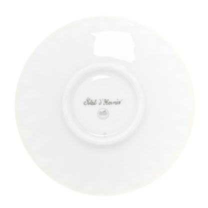 Hermes Porcelain Soleil d'Hermes Coffee Cup and Saucer 7 of 9