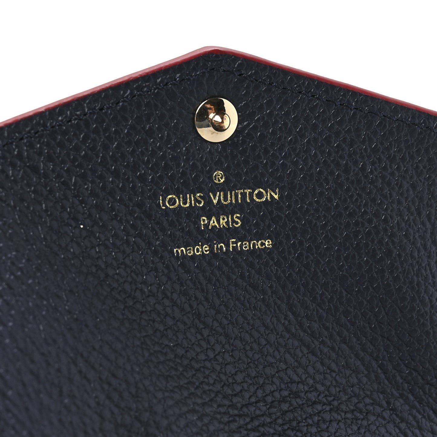 Empreinte Key Pouch Marine Rouge