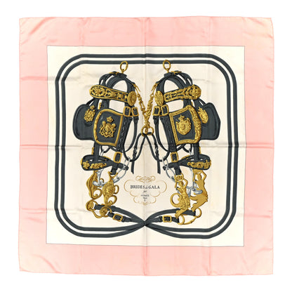 Hermes Silk Brides De Gala Scarf 90 Pink Multicolor 1 of 5