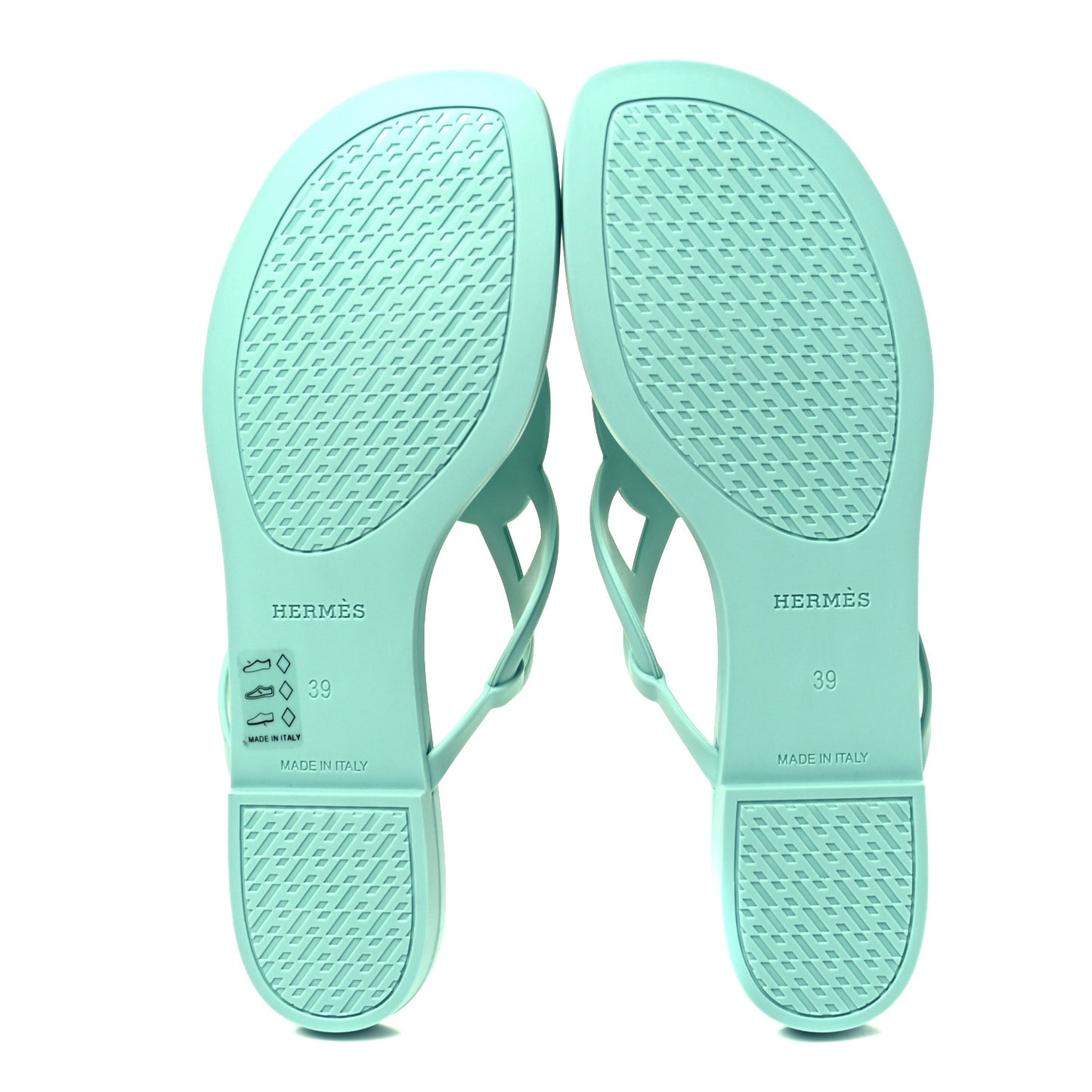 Rubber Womens Egerie Sandals 39 Vert Embrun