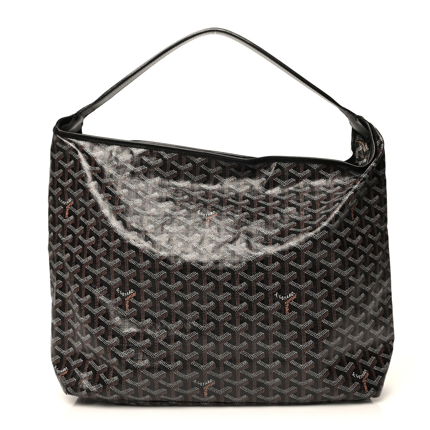 Goyard Goyardine Fidji Zip Hobo Black 1 of 7