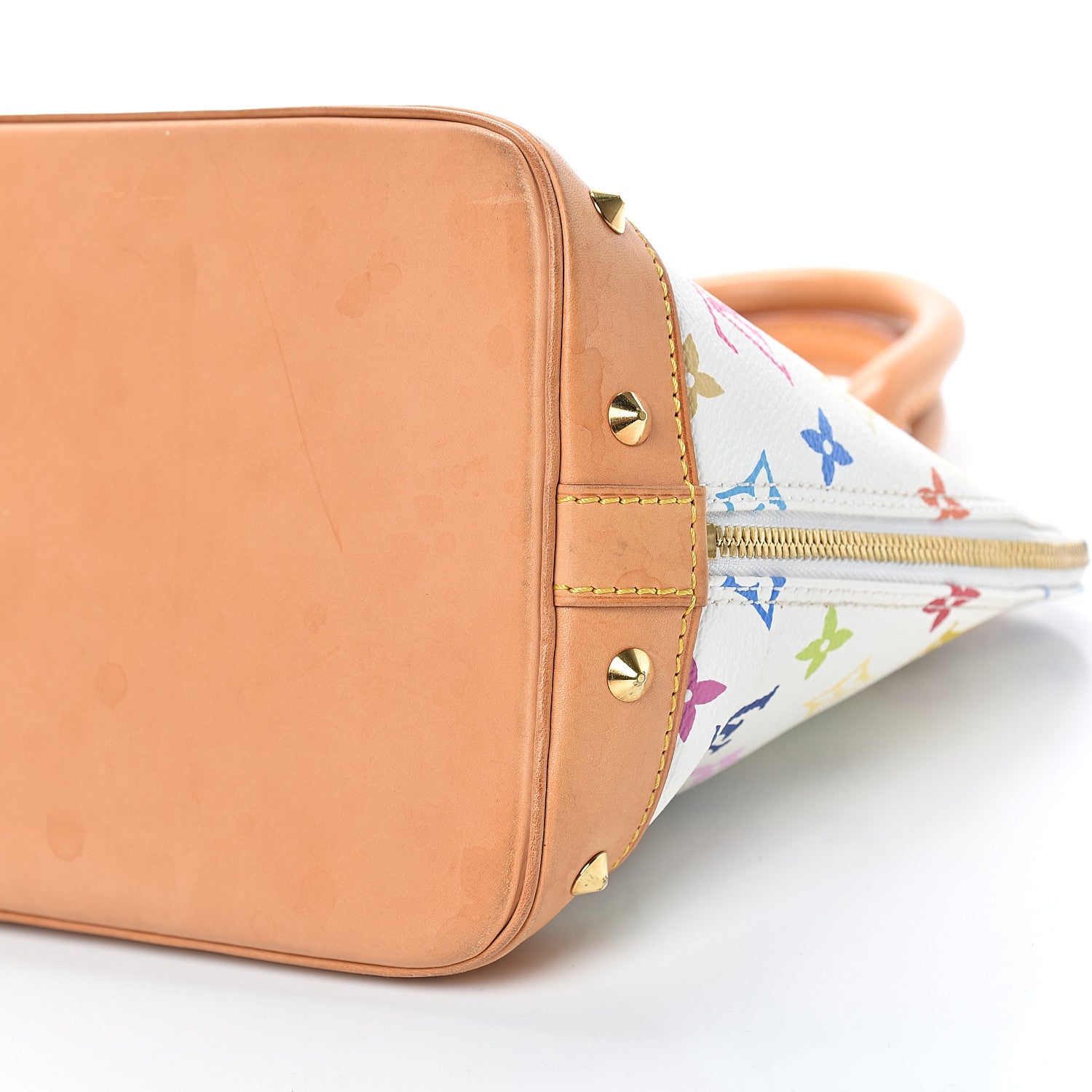 Louis Vuitton Monogram Multicolor Alma White 9 of 15