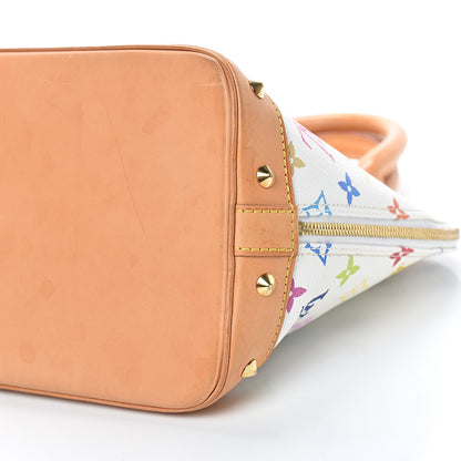 Louis Vuitton Monogram Multicolor Alma White 9 of 15