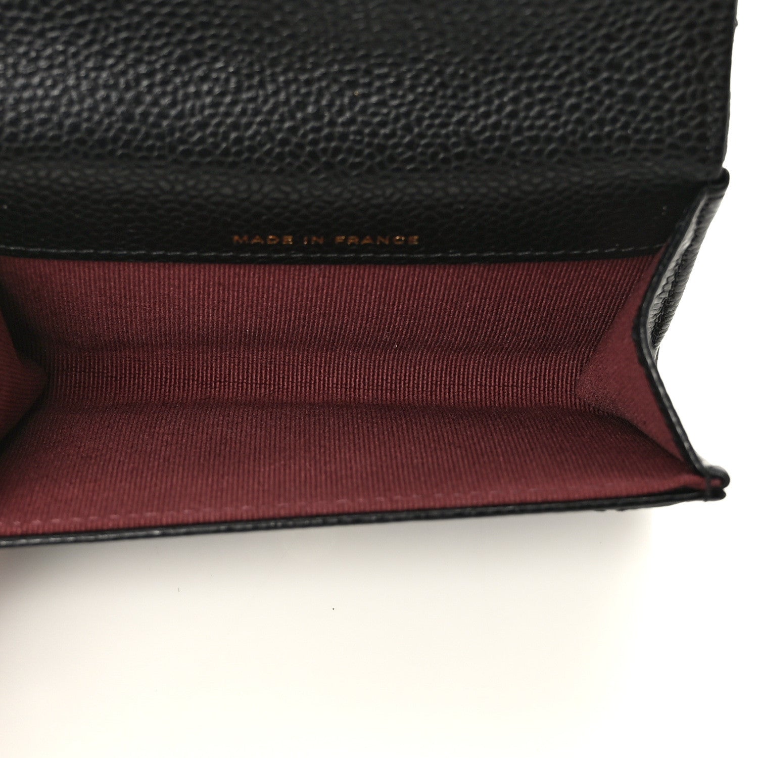 Chanel Caviar Quilted Flap Card Holder Wallet Black 5 of 8