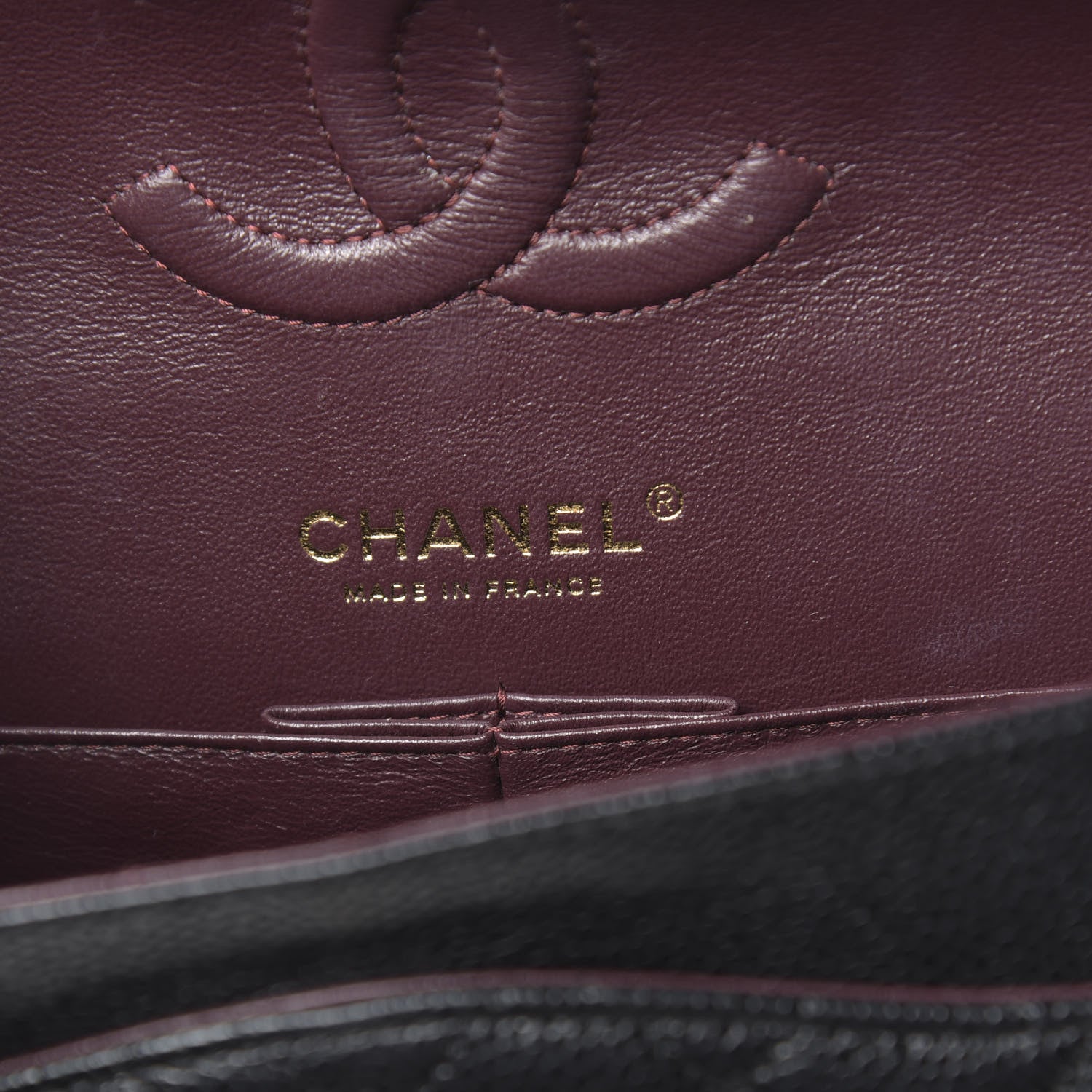 Chanel Caviar Quilted Medium Double Flap Black 6 of 12