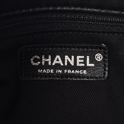 Chanel Lambskin Large Sharpei Shoulder Bag Black 8 of 9