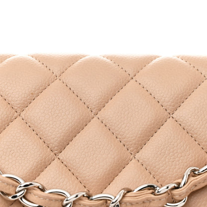 Chanel Caviar Quilted Maxi Double Flap Beige 8 of 10