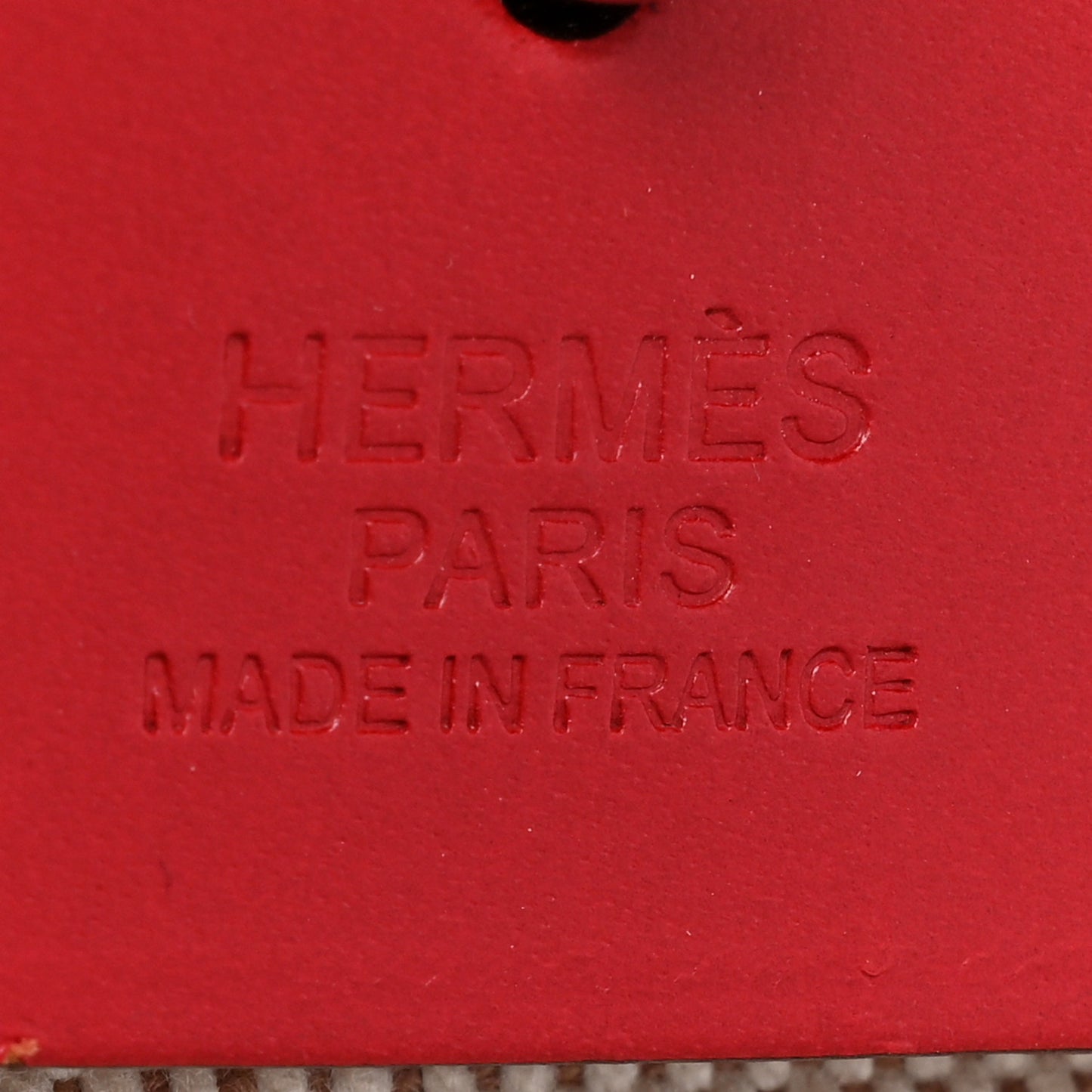 Toile H Berline Vache Hunter Herbag Zip PM 31 Rouge Piment Ecru