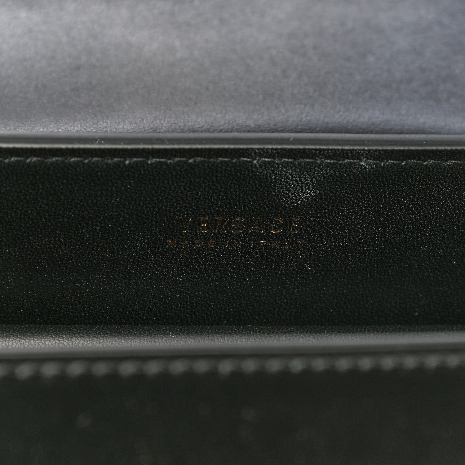 Versace Vitello Barocco Virtus Small Top Handle Shoulder Bag Black 6 of 19