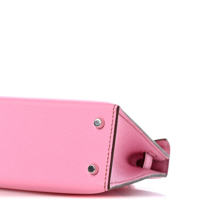 Hermes Epsom Mini Kelly Sellier 20  5P Pink 10 of 11