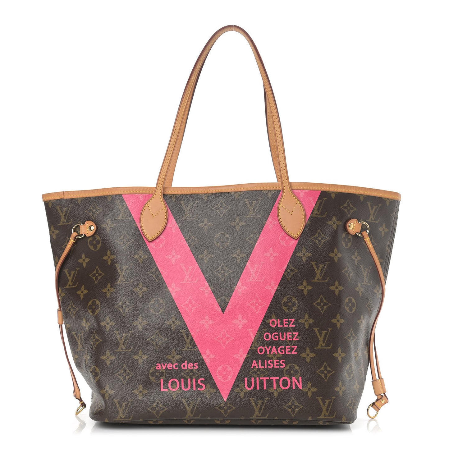 Monogram V Neverfull MM Grenade