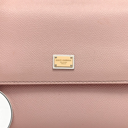 Dolce & Gabbana Dauphine Small Miss Sicily Satchel Pink 8 of 10