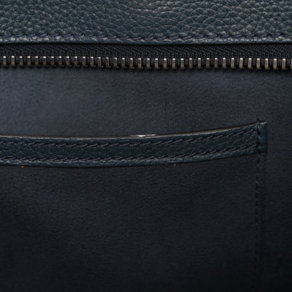 Celine Drummed Calfskin Mini Luggage Slate 14 of 14