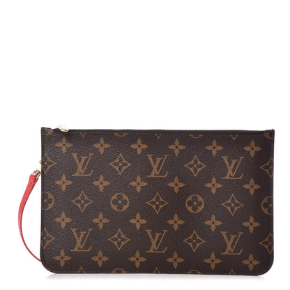 Louis Vuitton Monogram Totem Neverfull MM GM Pochette Flamingo 1 of 7