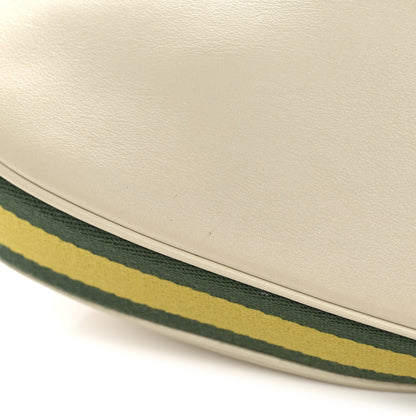 Gucci Aria Calfskin Web Large Attache Shoulder Bag Beige 11 of 12