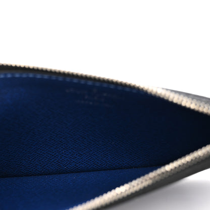 Louis Vuitton Monogram Taiga Coin Card Holder Cobalt 5 of 8
