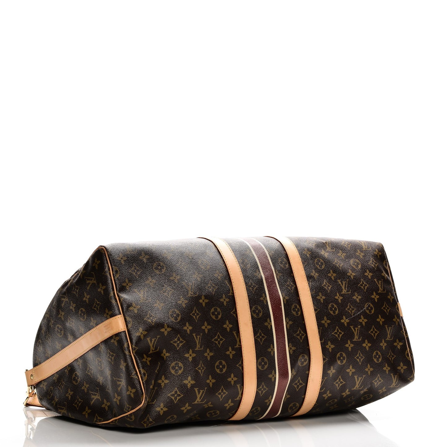 Monogram My LV Heritage Keepall Bandouliere 55 Bordeaux Ivory
