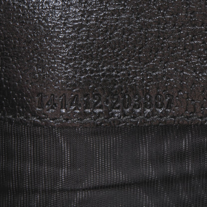 Gucci Monogram Canvas D Ring Wallet Black 9 of 9